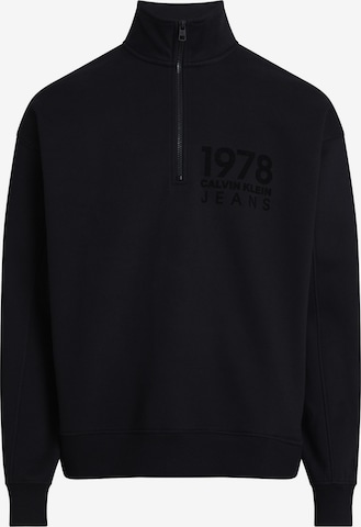 Calvin Klein Jeans Sweatshirt i sort: forside