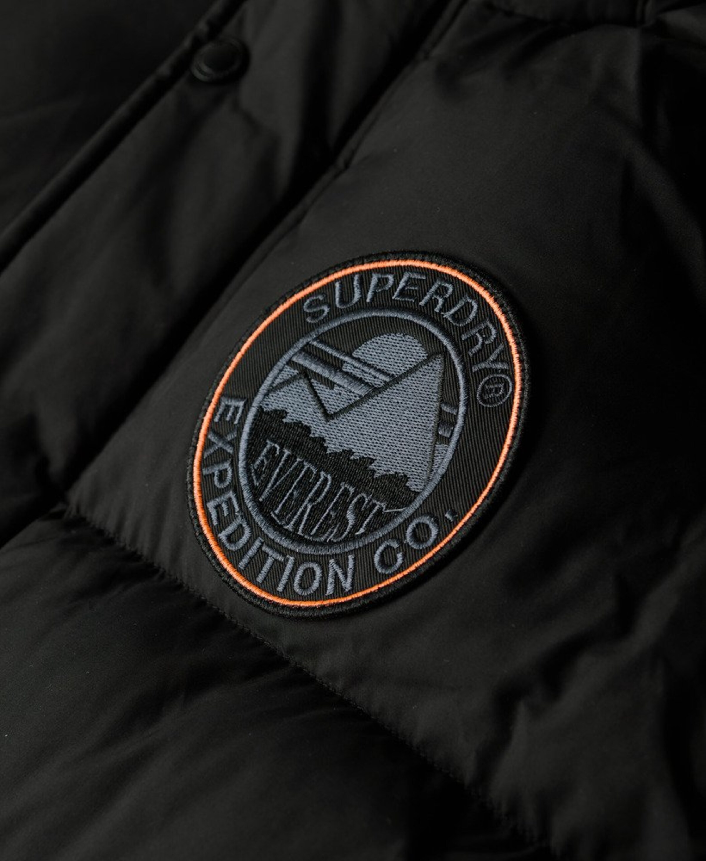 Superdry Winterparka 'Everest' in Zwart
