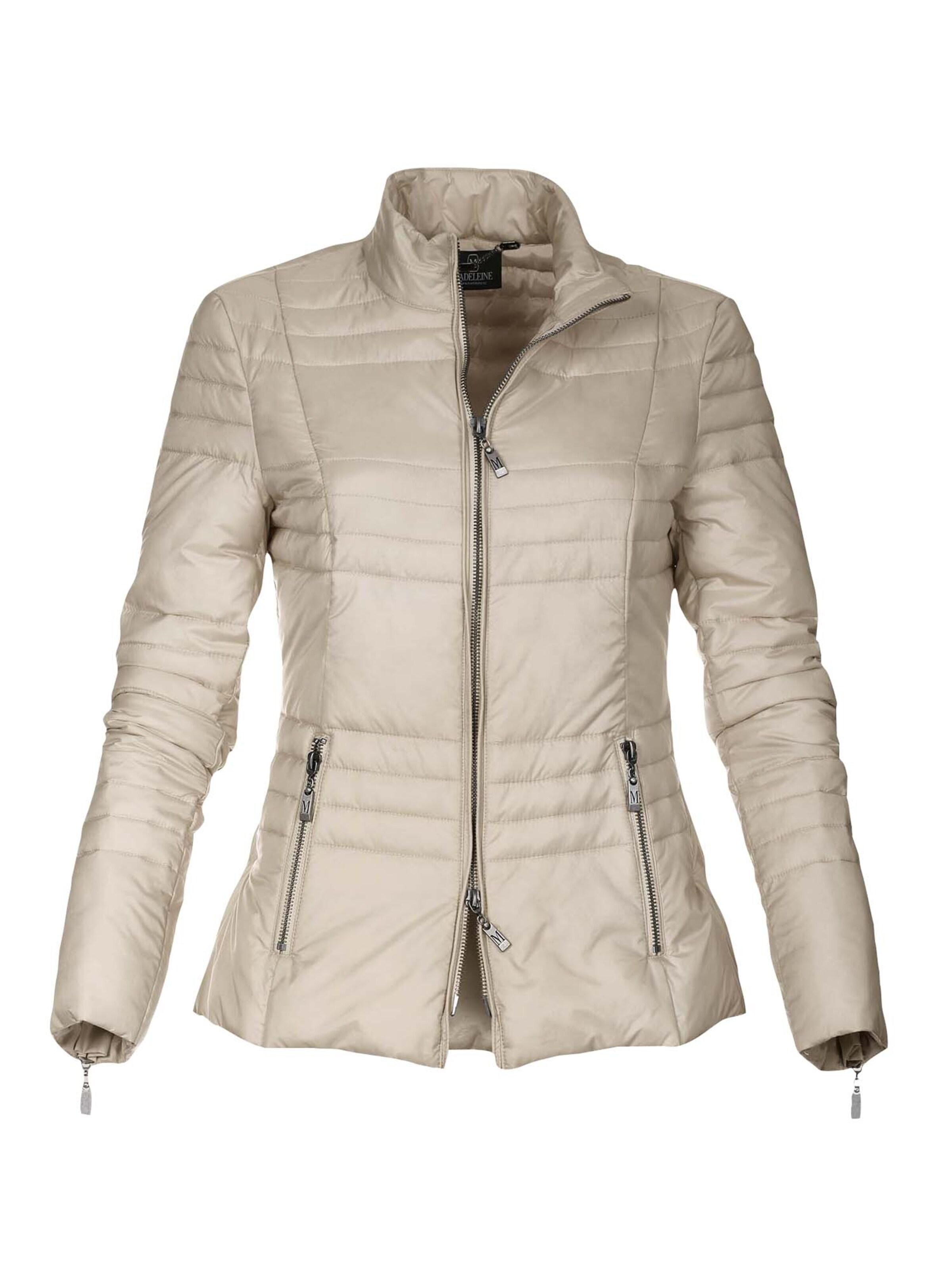 MADELEINE Veste mi-saison en beige, Vue avec produit