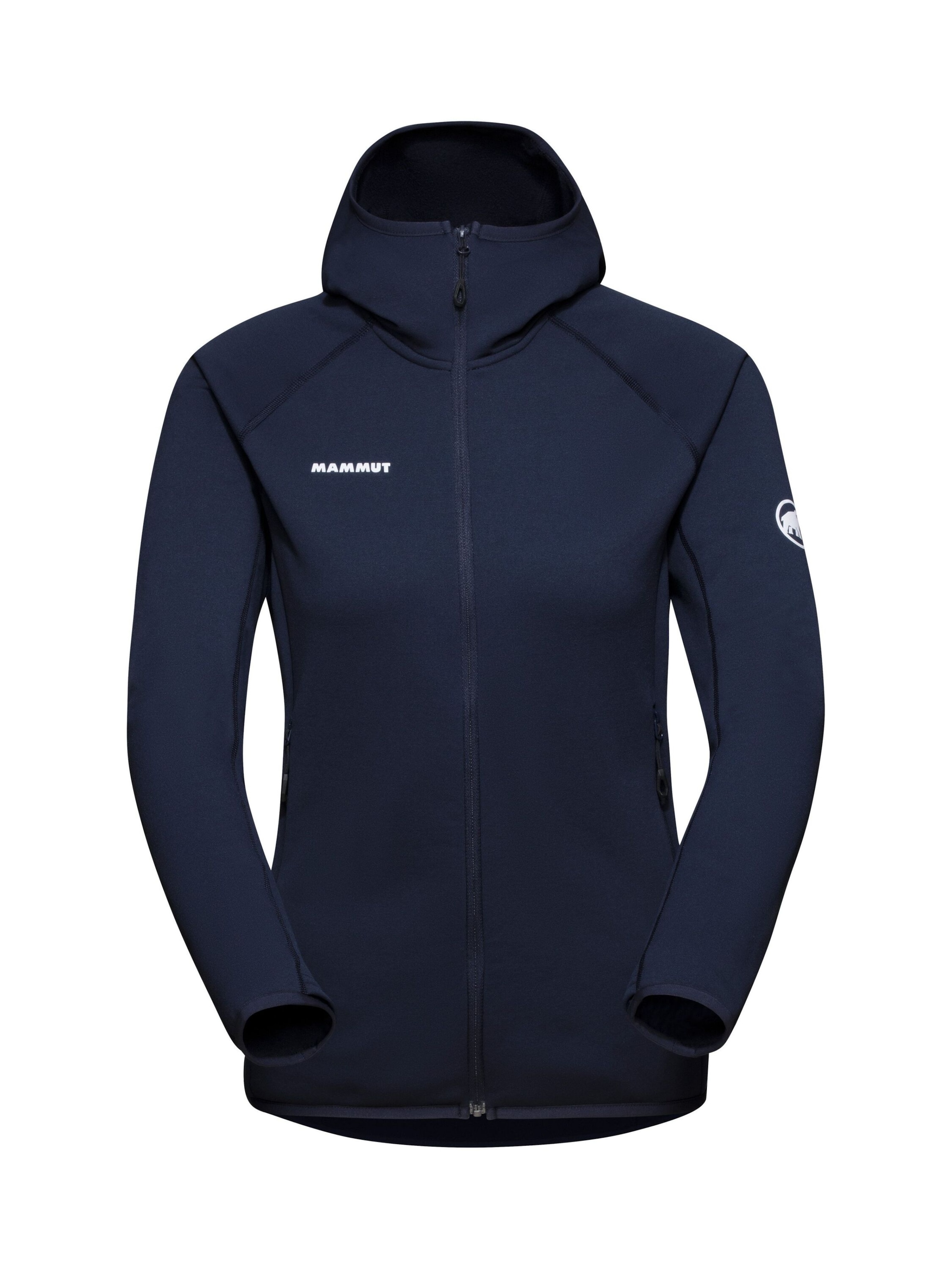MAMMUT Athletic Fleece Jacket in Blue: front