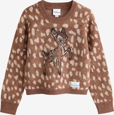 Next Sweater in L-XL in Brown / Cappuccino / Black, Item view