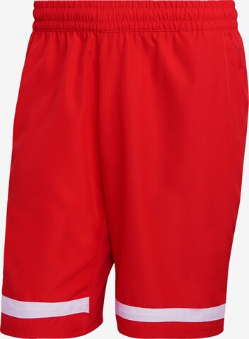 ADIDAS SPORTSWEAR Regular Sportbroek in Rood: voorkant