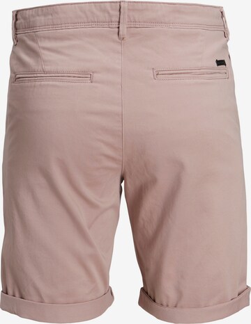 Regular Pantalon chino 'Bowie' JACK & JONES en rose