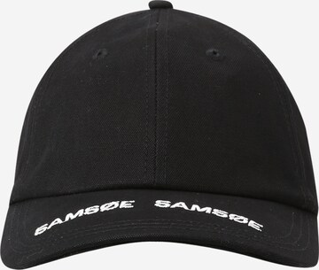 Samsøe Samsøe - Gorra 'Saluca' en negro