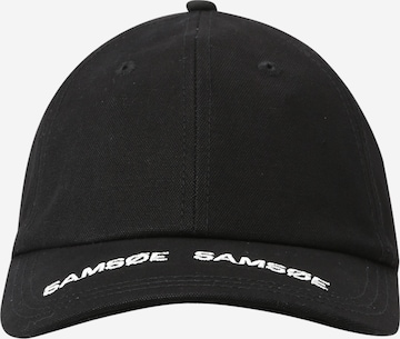 Samsøe Samsøe כובעי מצחייה 'Saluca' בשחור