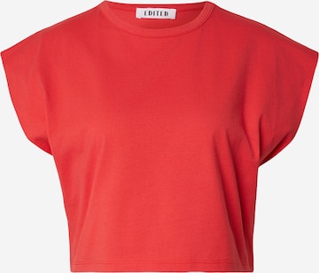 T-shirt 'Xophia' EDITED en rouge : devant