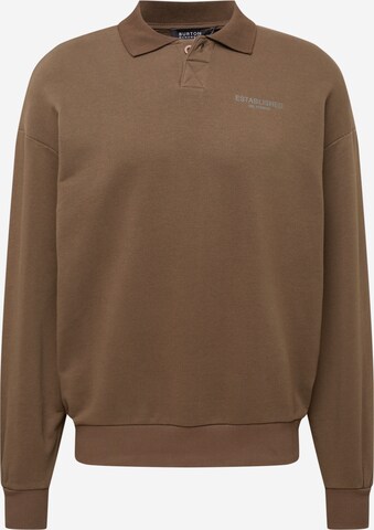 BURTON MENSWEAR LONDON Sweatshirt in Braun: predná strana