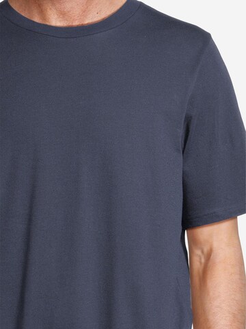 SCHIESSER Pajama short 'Night & Home' in Blue