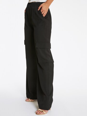 Wide Leg Pantalon cargo 'Rakli' Ana Alcazar en noir