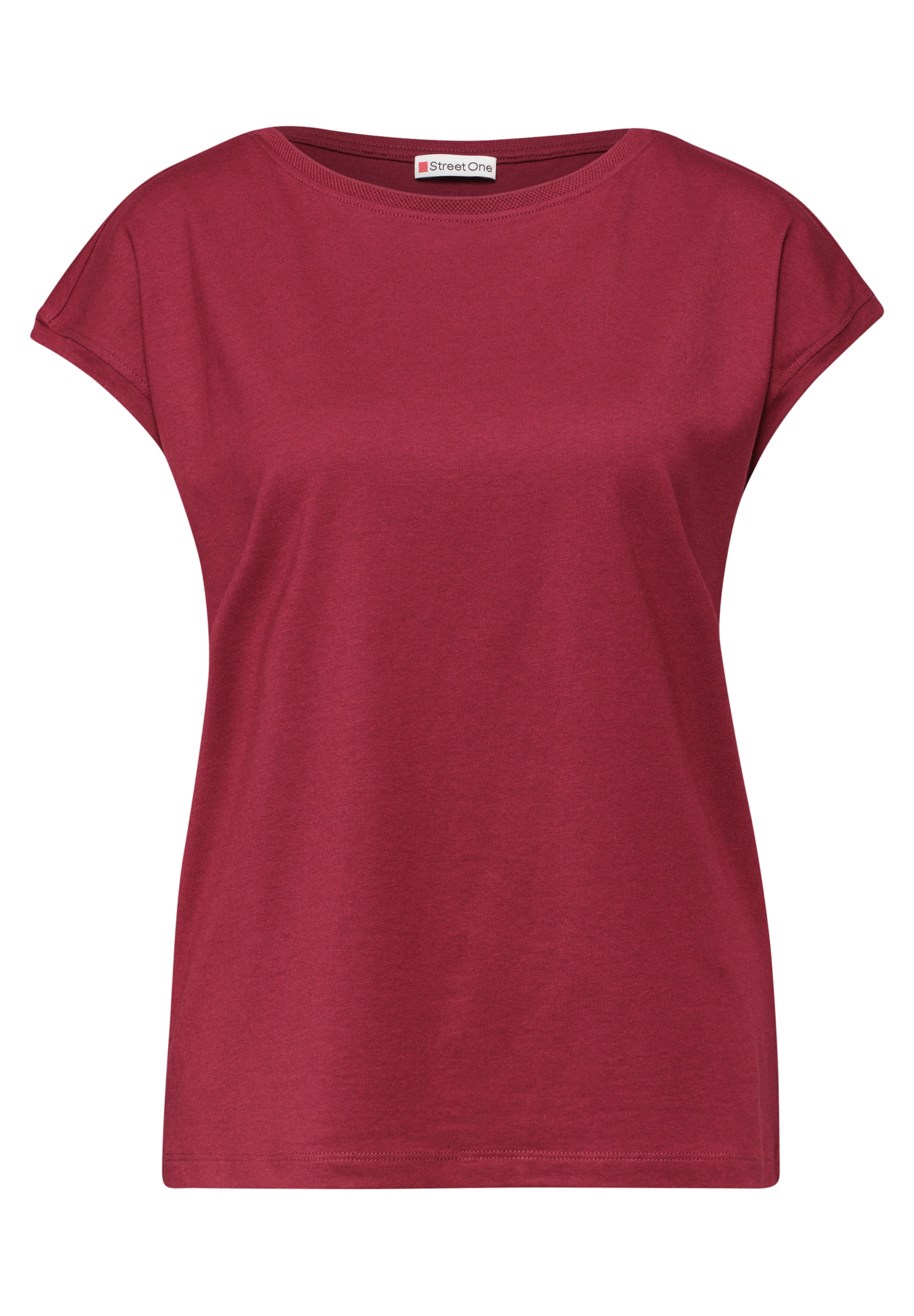 STREET ONE T-Shirt in Rot: Vorderseite