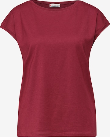 STREET ONE T-Shirt in Rot: Vorderseite