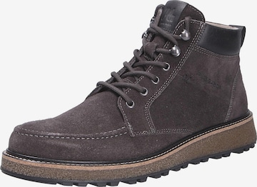Boots stringati di Pius Gabor in grigio: frontale