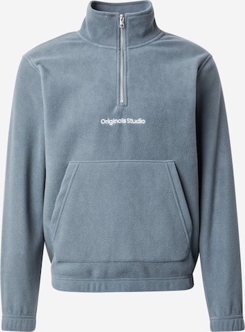 JACK & JONES Свитер 'JORVESTERBRO' в Синий: спереди