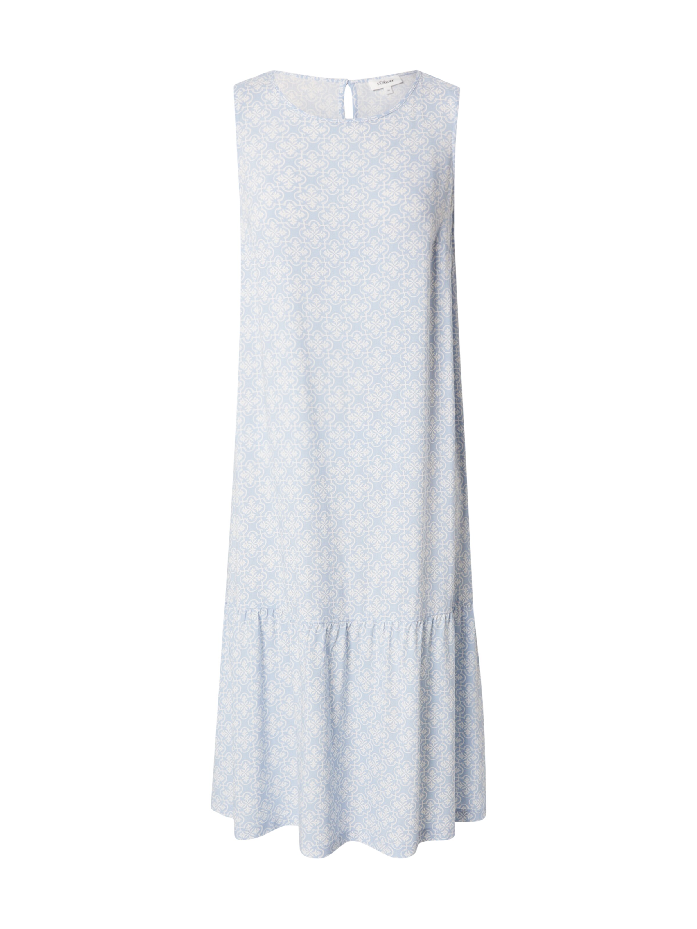 s.Oliver Jurk in Blauw: voorkant