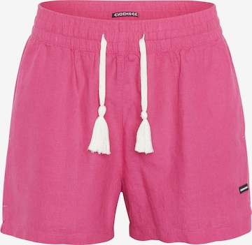CHIEMSEE Regular Pants in Pink: front