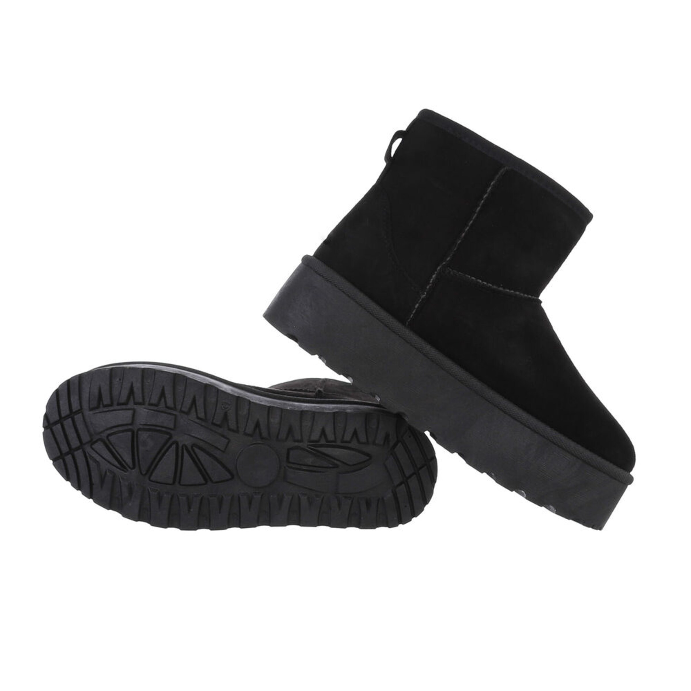 Ital-Design Snow Boots in Black