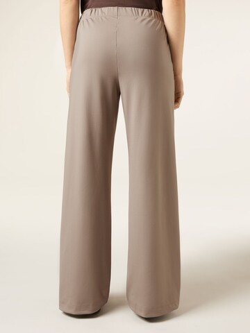 CALZEDONIA Wide leg Pants in Brown