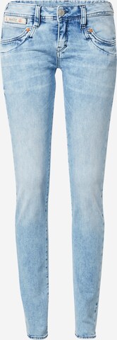 Herrlicher Slimfit Jeans 'PIPER' in Blauw: voorkant