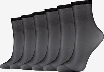 camano Socken in Schwarz: predná strana