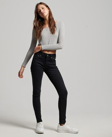 Superdry Skinny Jeans in Zwart