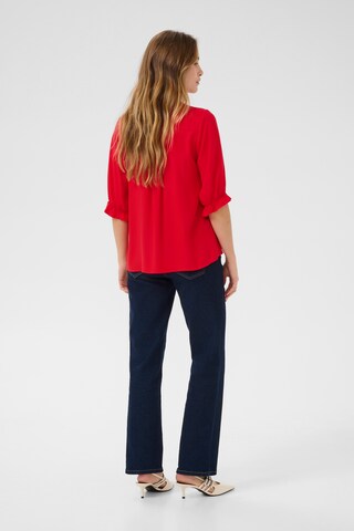 Chemisier 'CUAmelia Carly' CULTURE en rouge