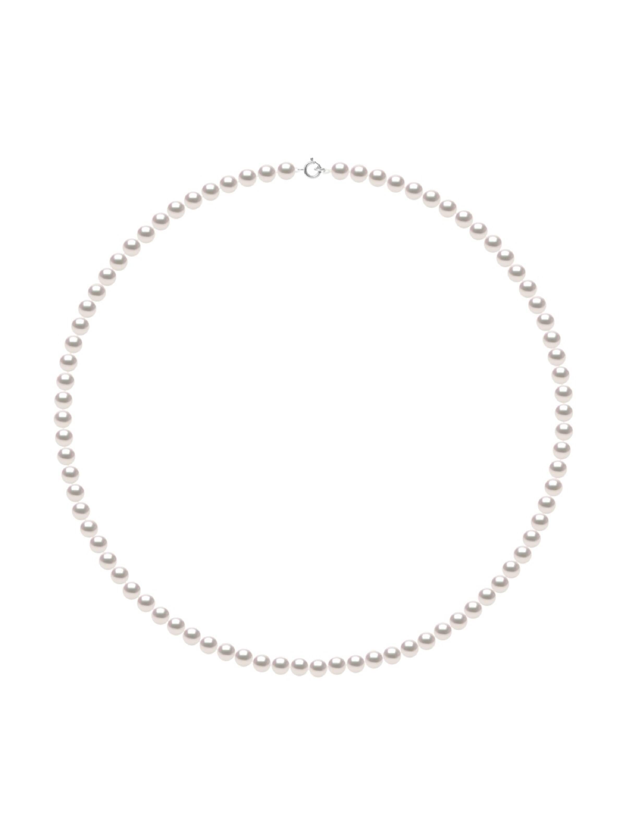 Collana 'OSAKA' di Ateliers Saint Germain in bianco: frontale