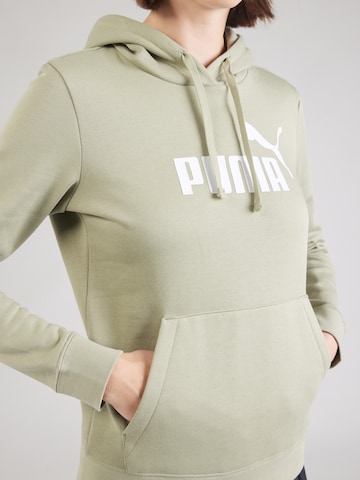 PUMA Spordidressipluusid 'Ess No. 1', värv roheline