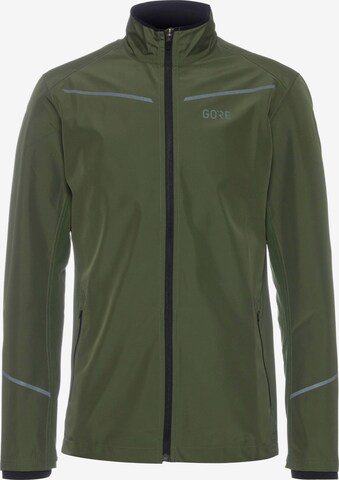 GORE WEAR Athletic Jacket 'R3 Partial' in Green: front