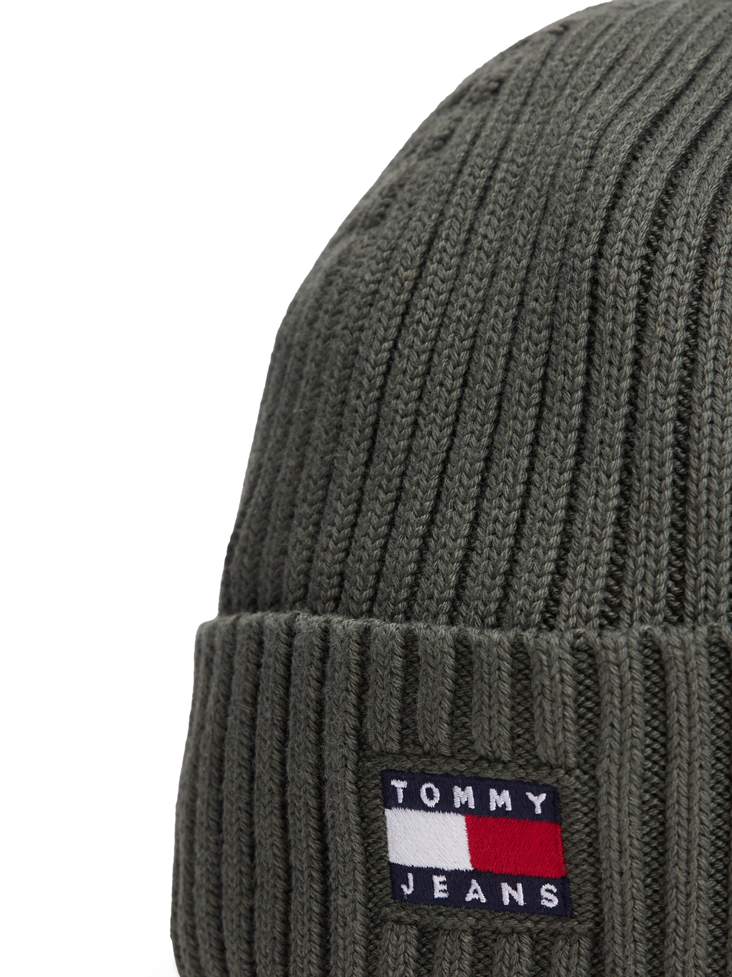 Căciulă 'HERITAGE' de la Tommy Jeans pe verde