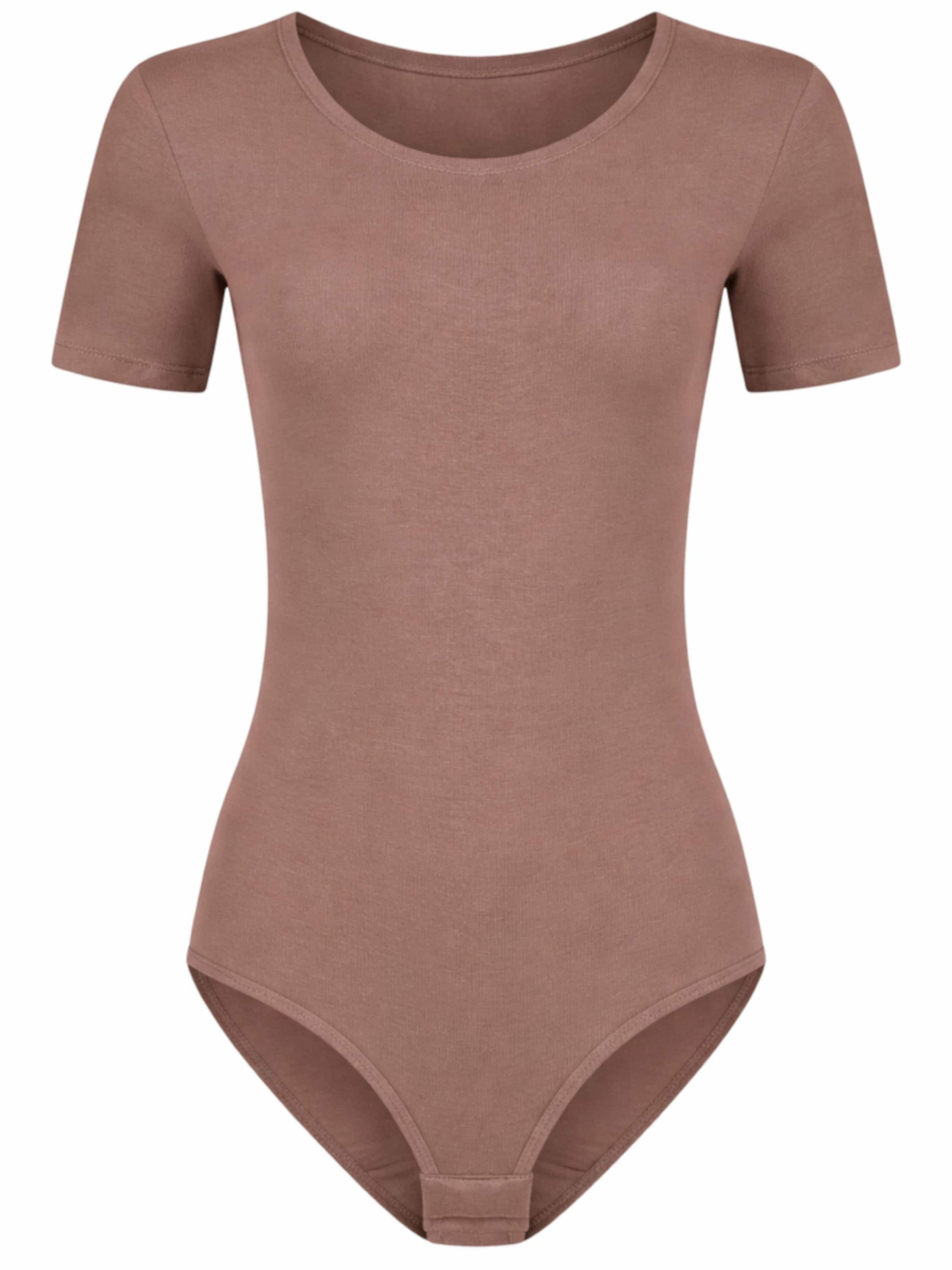 Evoni Body in Braun: Vorderseite