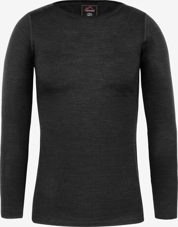 Sweat-shirt ' Mandurah ' normani en gris : devant