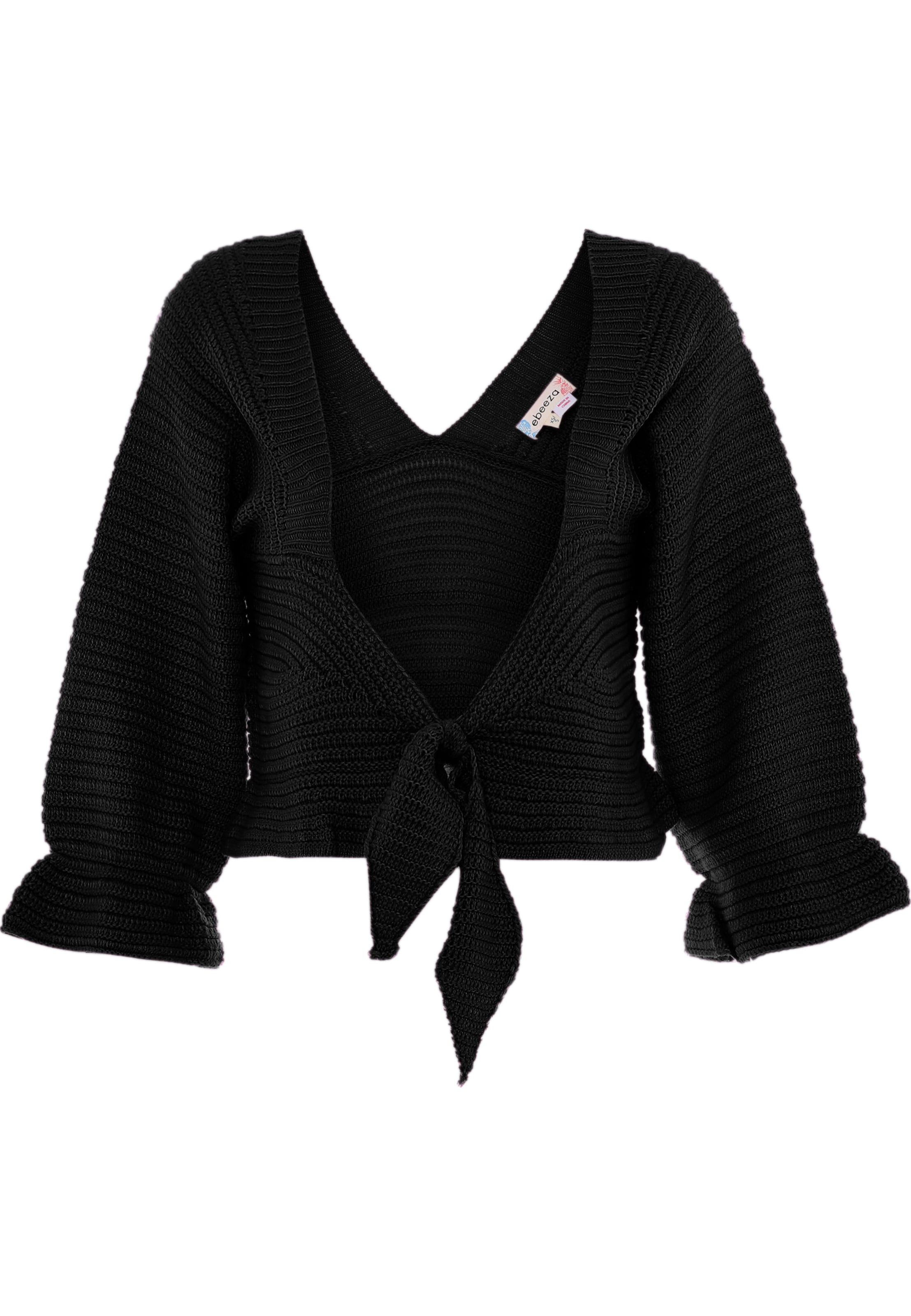 ebeeza Sweater in Black: front