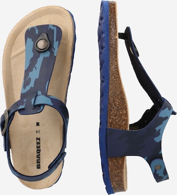 Braqeez Sandals & Slippers 'Sammy Spain' in Blue