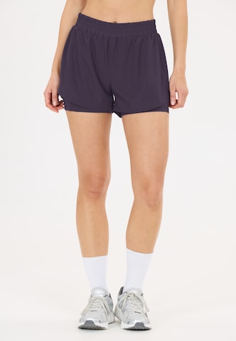 ENDURANCE Regular Shorts 'Yarol' in Lila: Vorderseite