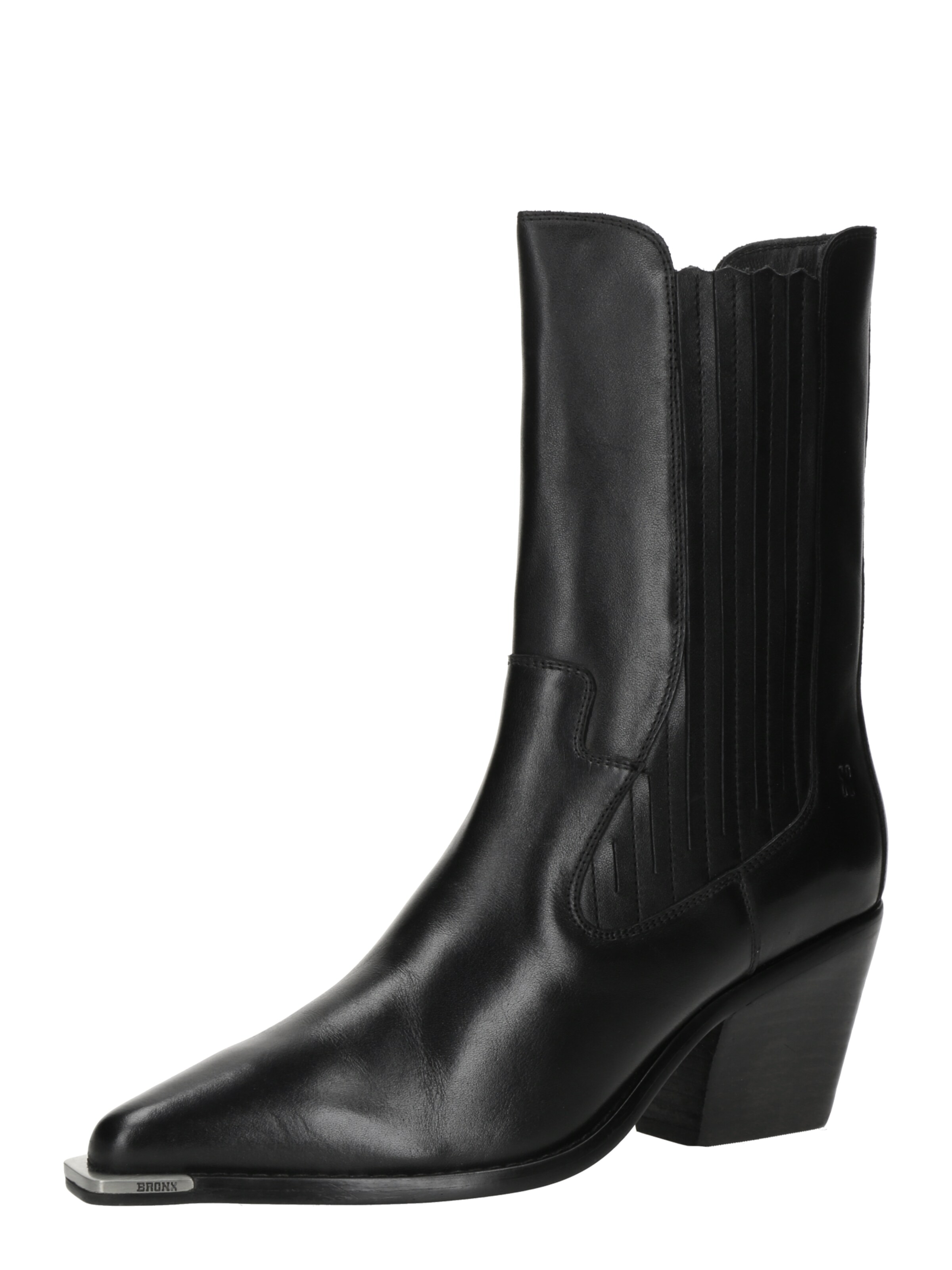 BRONX Stiefelette 'Next-Low-Kole' in Schwarz: Vorderseite