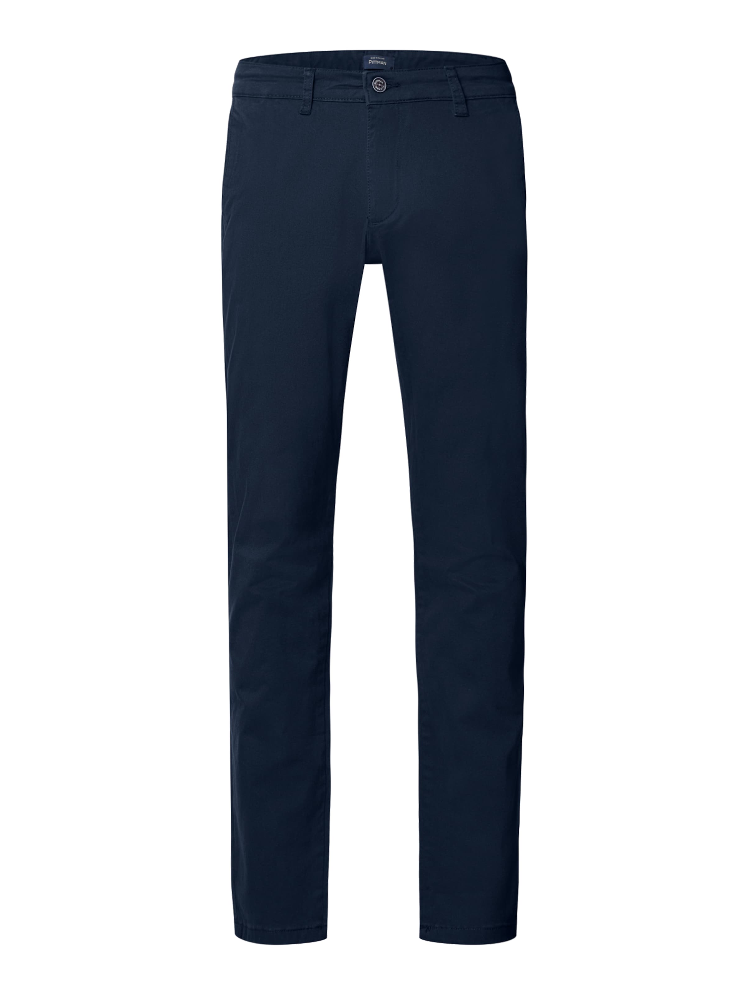 Pittman Slim fit Chino Pants 'Derrick' in Blue: front