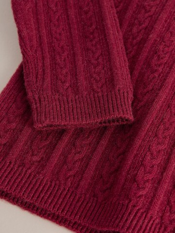 Next Pullover i rød