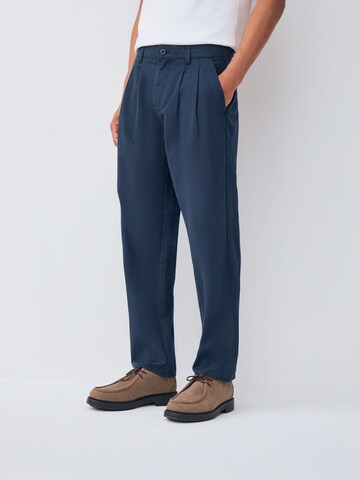 Loosefit Pantaloni con pieghe 'Authentic' di Next in blu: frontale