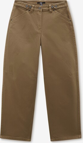 Regular Pantalon 'CURBSIDE' VANS en marron : devant