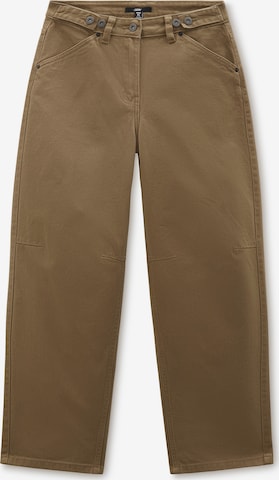 Regular Pantalon 'CURBSIDE' VANS en marron : devant