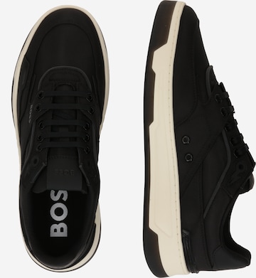 BOSS Black Sneakers low i svart