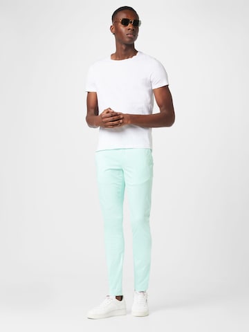 Coupe slim Pantalon chino SCOTCH & SODA en vert