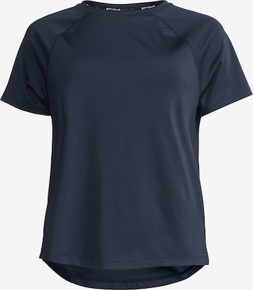 Spyder Functioneel shirt in Blauw: voorkant