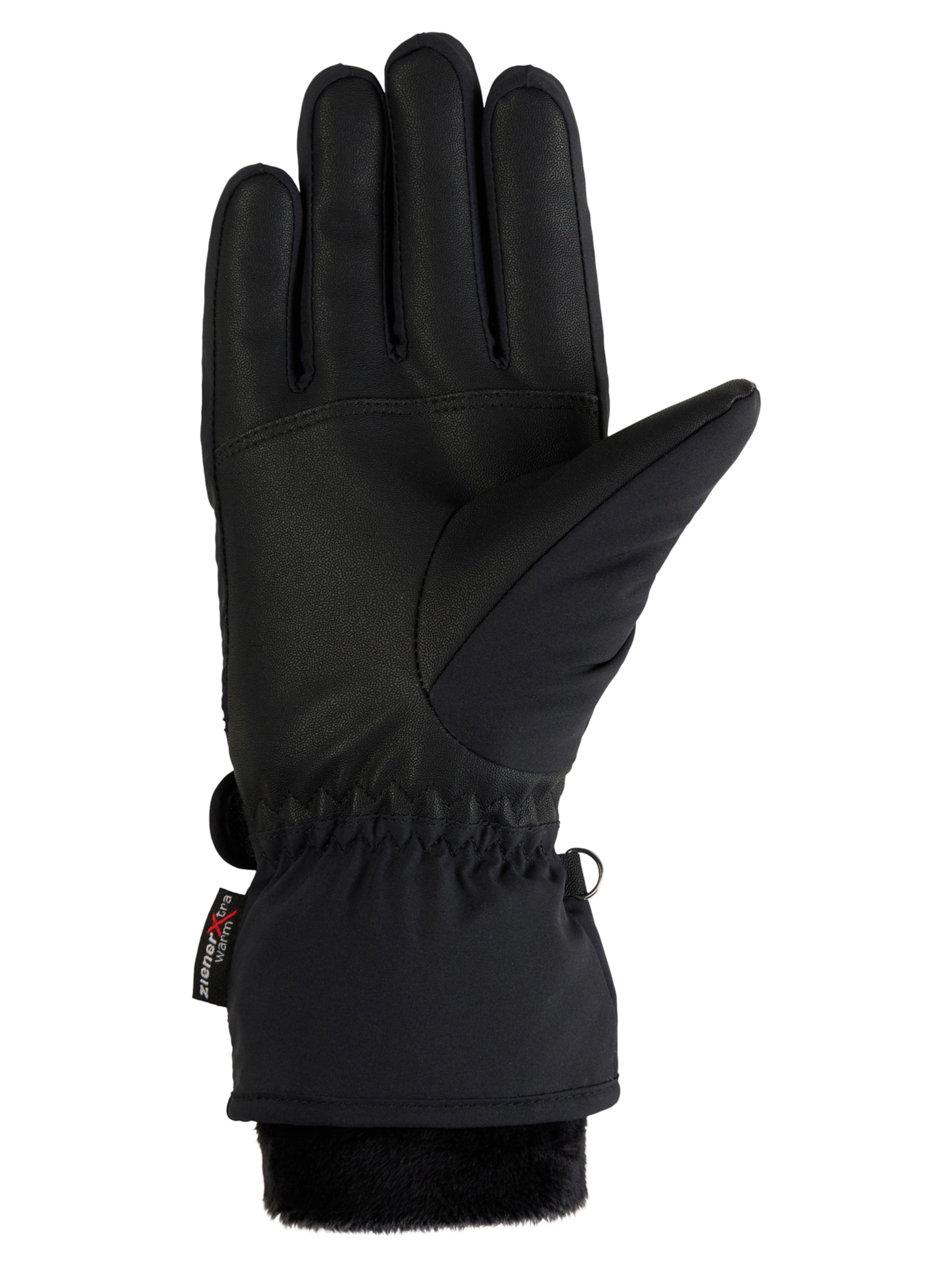 ZIENER Athletic Gloves 'Kendri' in Black
