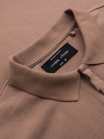 Ombre Shirt in Brown