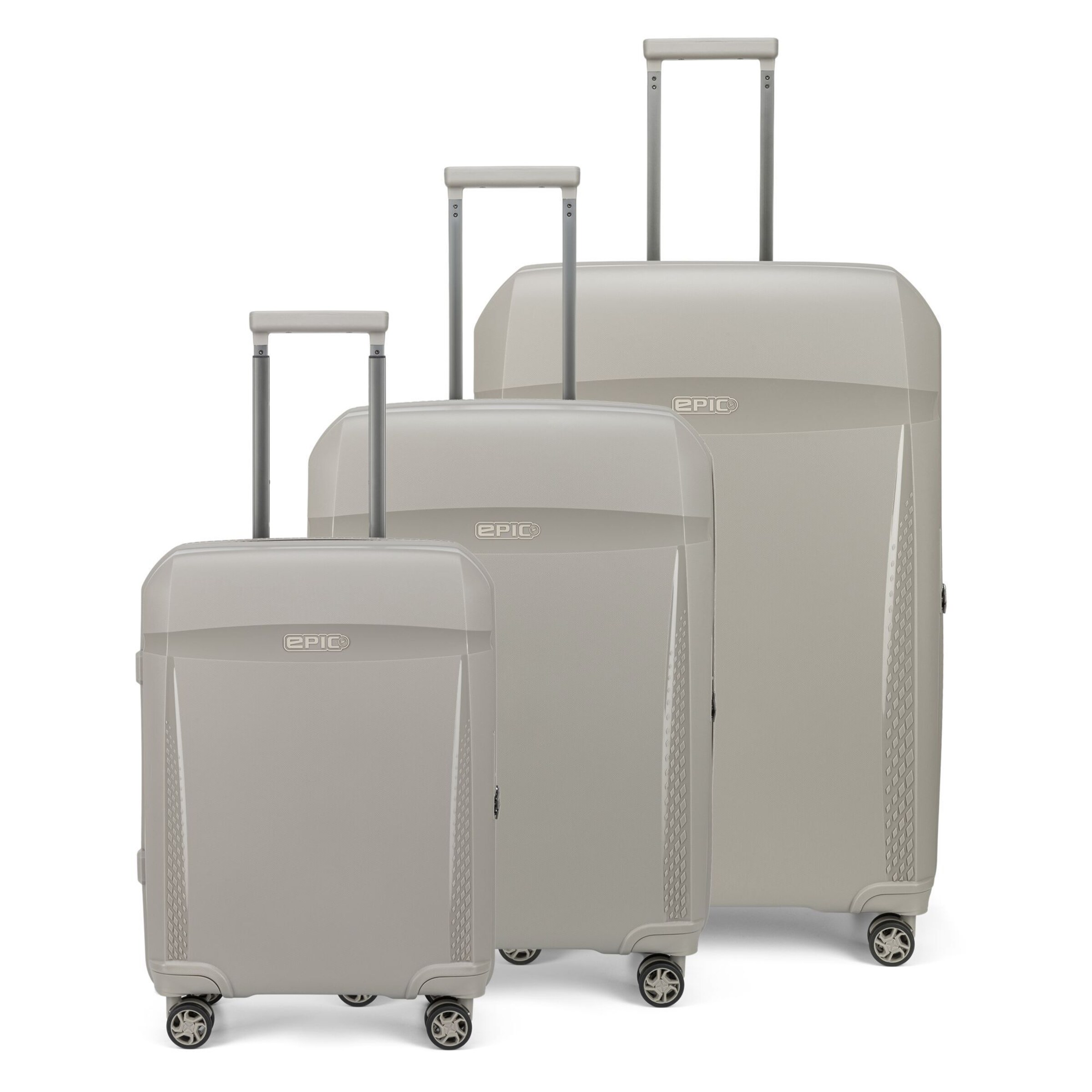 Ensemble de bagages 'Zeleste' Epic en gris : devant