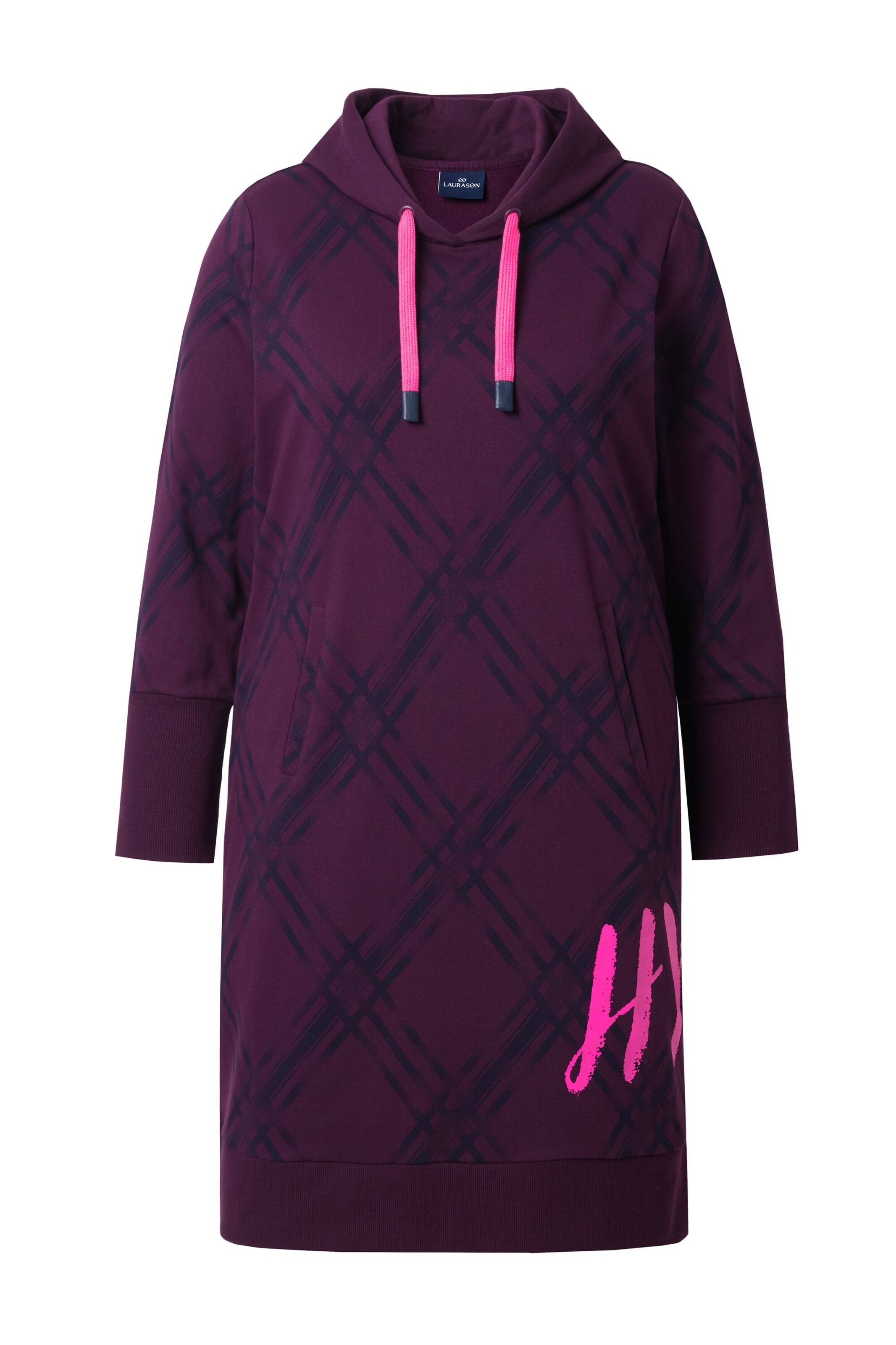 LAURASØN Jurk in Lila: voorkant