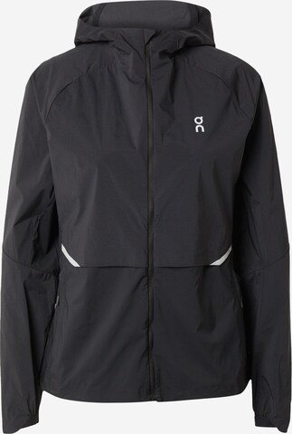 On Athletic Jacket in Black: front