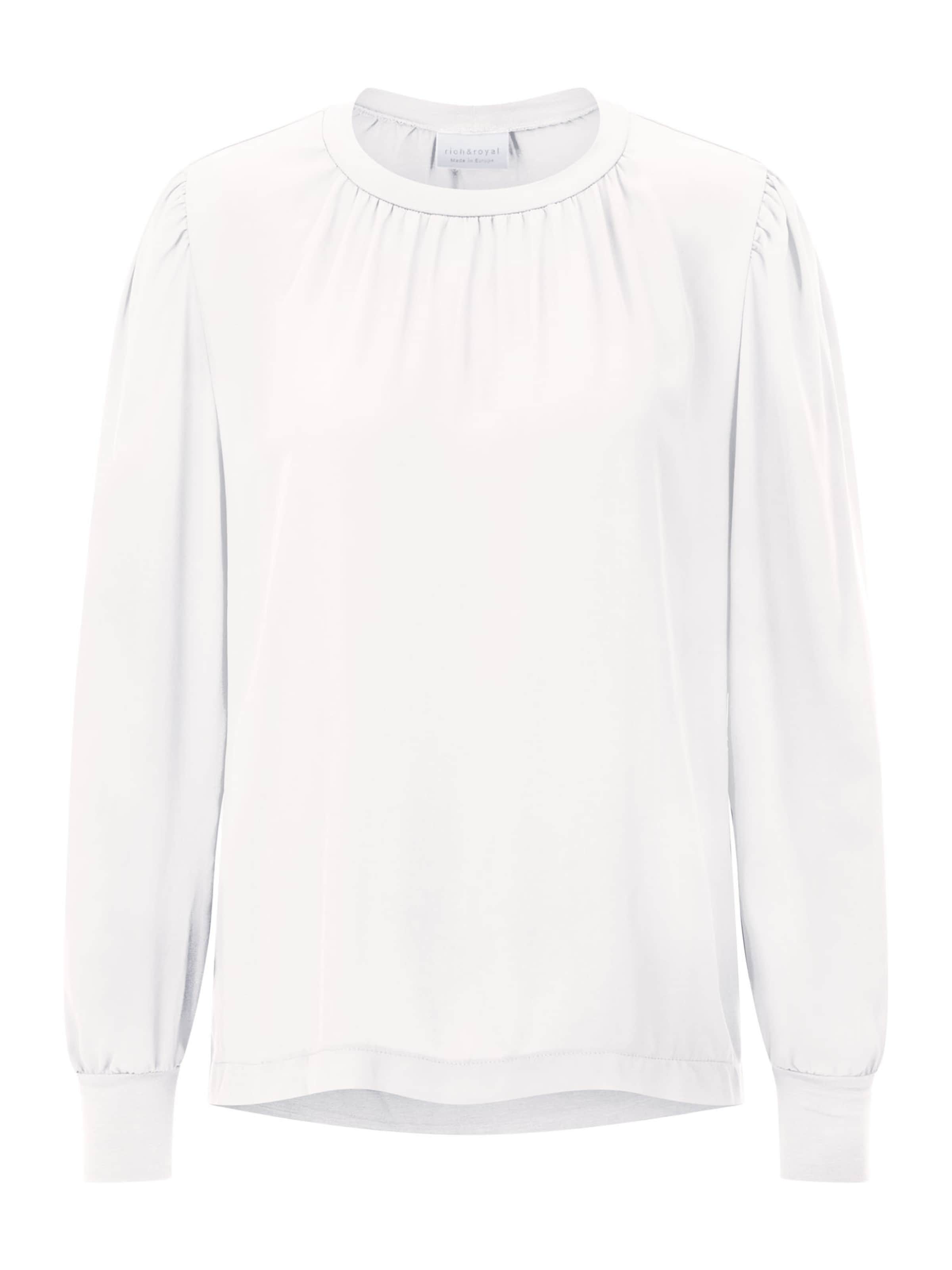 Rich & Royal Bluse in Weiß: Vorderseite