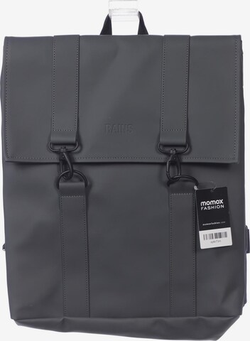 RAINS Backpack in One size in Grey: front